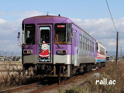 2011年北条鉄道サンタ列車（復路）