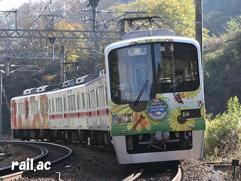 神戸電鉄クリスマス列車5001×4